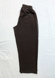 IetsFrans Brown Baggy Fit Sweatpants ( unisex )