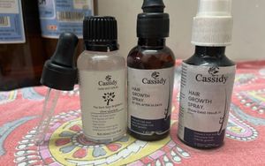 Cassidy Hair Growth Spray &amp; Dark Spot Serum