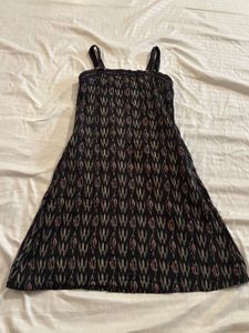 Boho Print Mini Dress