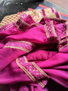 Embroidered Silk lehenga