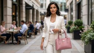 Fully new  stylish Pink Handbag