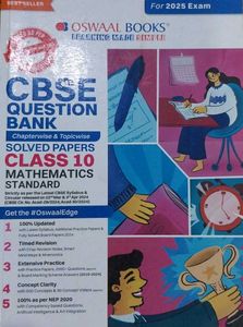Books > Textbooks | CBSE Class 10 Mathematics (Standard) Question Bank ...