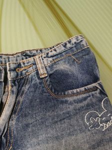 Blue Wash Denim Jeans