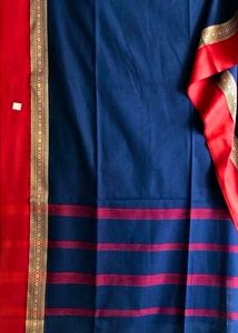 New Without tag- Pure Handloom Cotton Saree