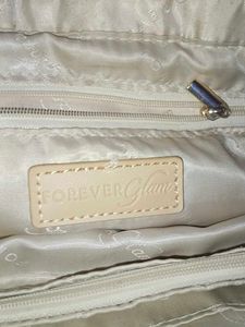 Pantaloons forever Glam Stylish Beige Tote Bag