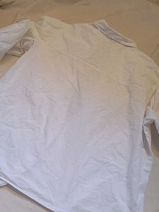 White H&amp;M Button-Down Shirt