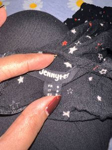 Black Polka Dot Romper