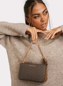 Michael Kors Clutch with Gold Chain