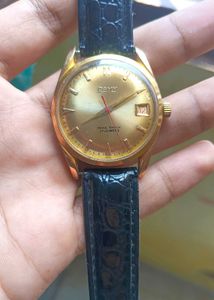 Camy Vintage Gold Plated Watch