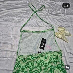 Halter Neck Backless Dress