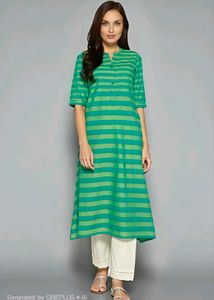 💚🩵 Kurti ➕Dupatta