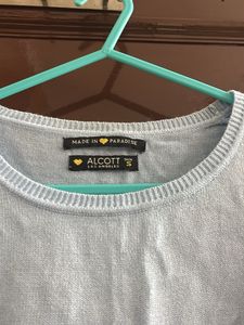 Light Blue Knit Sweater