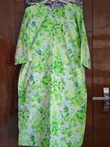 Vibrant Floral Print Kurta
