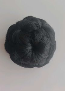 Black Hair Bun Extension