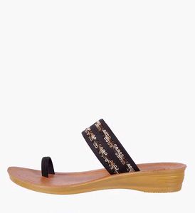 🖤 Sparkling Wedge Sandals