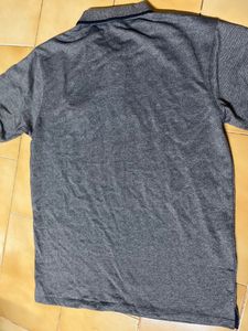 Grey Office Wear Tshirt