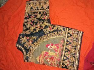 Embroidered Black Blouse
