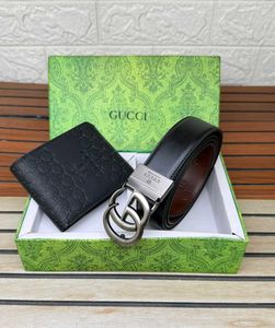 Gucci Belt and Wallet Set