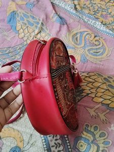 231.Boho Round Sling Bag