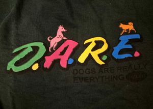 DARE Graphic Crop Top