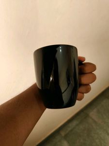 Black Ceramic Mug 1 Big and Small