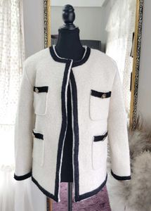 Classic Tweed Cropped Jacket