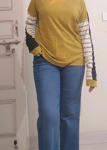 Oversized Full Sleeve T-shirt