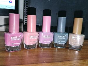 5 Shills Professional Nail Enamel Set