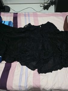Black Embellished co ord set