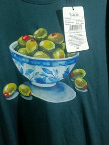Cool Olive Graphic Tee