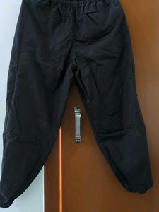 Men's Black Cargo Jogger Pants