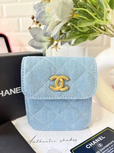 Chanel Denim Pouch