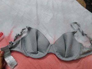 Comfortable Grey Bra