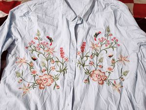 Light Blue Stripe Shirt.