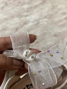 Party Wear Semi Shoe Sandal For Girls