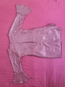 Sparkly Pink Kurta Set with Sequins