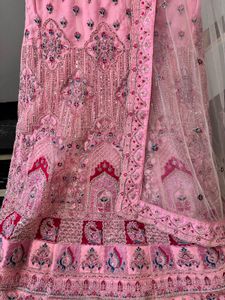Beautiful Pink Embroidered Lehenga Choli