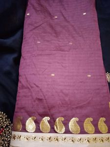 Trending brown silk saree