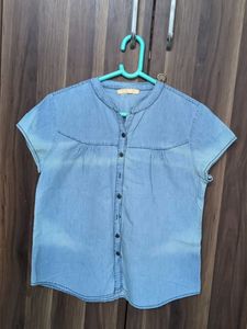 Light Wash Denim Shirt