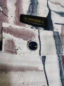 Abstract Brushstroke Print Shirt