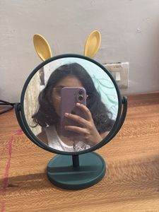 Cute Bunny Ears Makeup Mirror