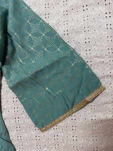 Branded Turquoise Kurta-By Shree