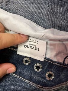 High Waist Dark Wash Wide Leg Jeans