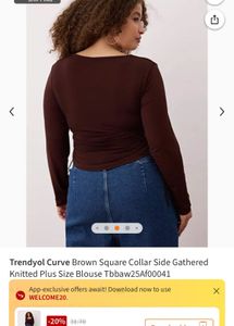 Trendyol Chic Ruched Long Sleeve Top