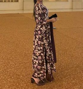 Floral Print Maxi Dress