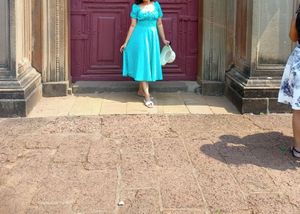 Chic Turquoise Summer Dress