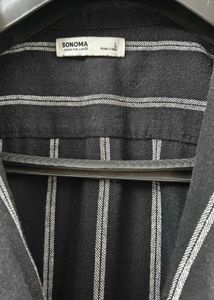 Men's Striped Short Sleeve Shirt