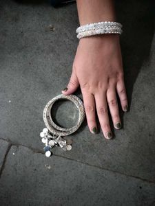 Silver Bangles