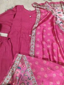 Beautiful Pink Kurta Set