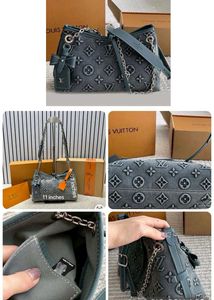 Louis Vuitton denim side sling bagAAA REPLICA, SAM